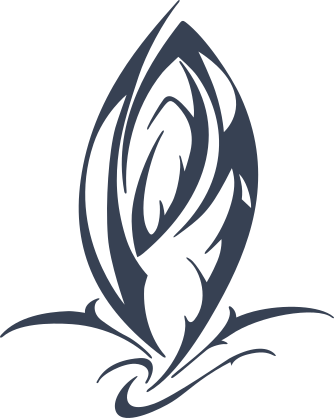 Tribal Flower Bud Sticker