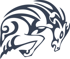 Tribal Horse Front Body Sticker