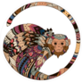 Tribal Monkey Symbol Sticker