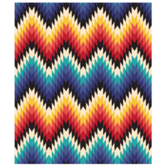 Tribal Seamless Colorful Geometric Pattern Sticker