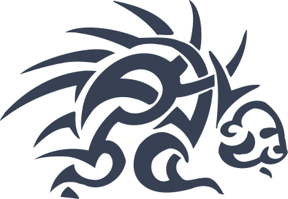 Tribal Squirrel Sticker