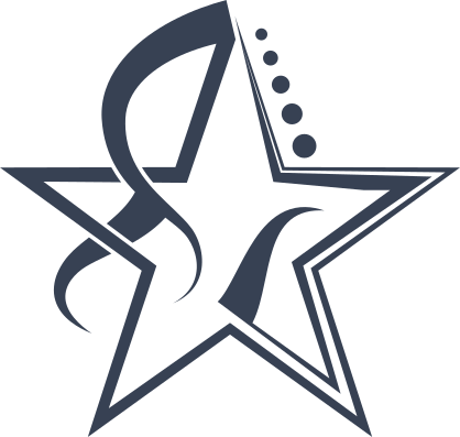 Tribal Star With Dots Sticker