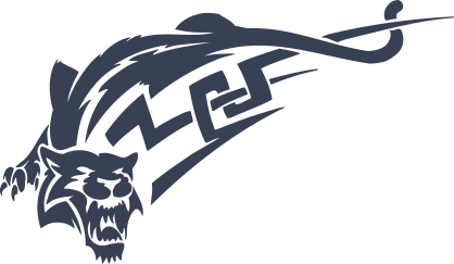 Tribal Wolf Coyote Growling Sticker