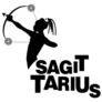 Tribal Zodiac Sagittarius Sticker