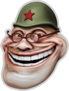Trollface Meme In Russian Sticker