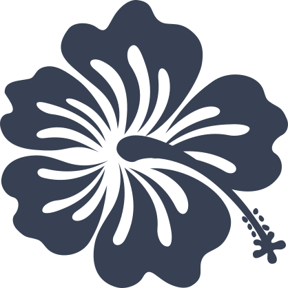 Tropical Flower Sticker