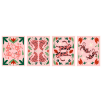 Tropical Posters Sticker Sheet