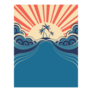 Tropical Sunset Graphic Sticker