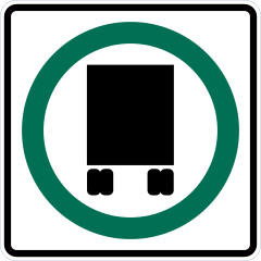 Truck Access Sticker