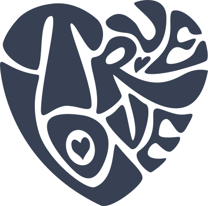 True Love Heart Sticker