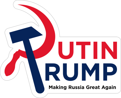 Trump Putin Sticker