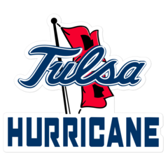 Tulsa Golden Hurricanes NCAA Logo Sticker