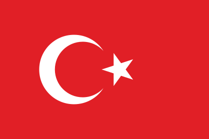 Turkey Flag Sticker