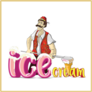 Turkey Ice Cream Men Sticker
