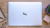 Turkey Lettering Sticker on a Laptop (New) example