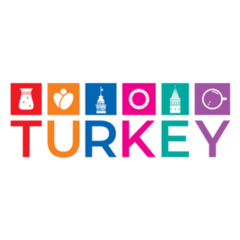 Turkey Word And Maiden Tower Sticker