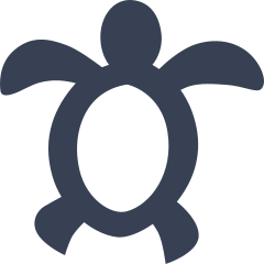 Turtle Outline Sticker