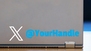 Twitter Multi Color Laptop