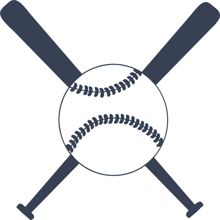 Two Bats & A Baseball Softball Sticker Shipped Fast Free!