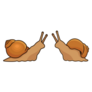 Two Cute Snails Sticker