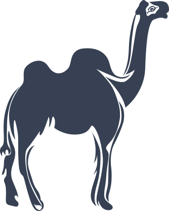 Two Hump Camel Sticker