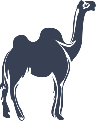 Two Hump Camel Sticker