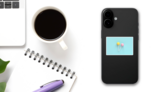 Two Lolipops Sticker on a Phone (New) example