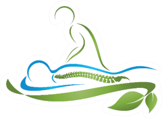 Two People, Massage Orthopedic Chiropractic Logo Sticker