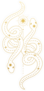 Two Snakes With Stars Illustration Sticker