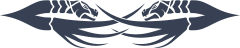 Two Snakes With Wings Sticker