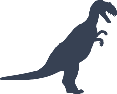 Tyrannosaurus Dinosaur Rex Sticker
