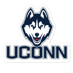 UConn Huskies NCAA Logo Sticker