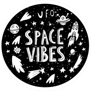 UFO Space Vibes Sticker