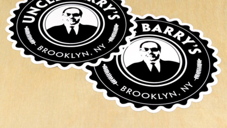 Uncle Barrys Custom Die Cut Stickers