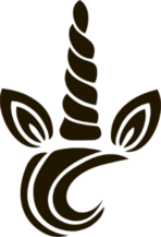 Unicorn Horn Ears and Bangs Sticker