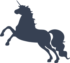 Unicorn Jumping Sticker