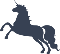Unicorn Jumping Sticker