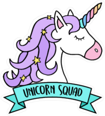 Unicorn Squad Sticker