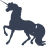 Unicorn With Long Tail Sticker