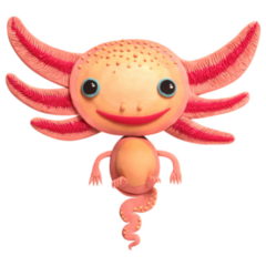 Unique Axolotl Sticker