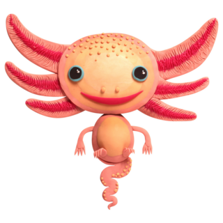 Unique Axolotl Sticker