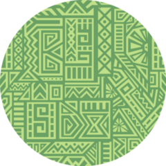 Unique Geometric Mexico Aztec Sticker