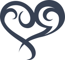 Unique Heart Sticker