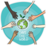 Unite To Save The World Sticker