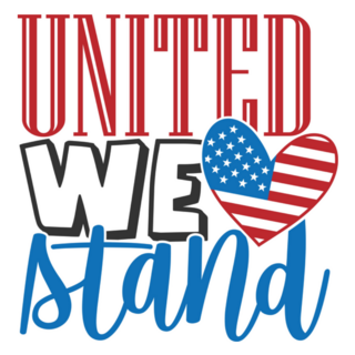 United We Stand - 4th Of July Sticker