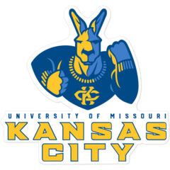 University of Missouri-Kansas City Kanga NCAA Logo Sticker