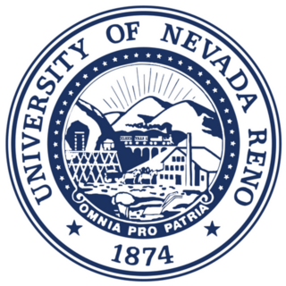University Of Nevada Reno Logo Sticker