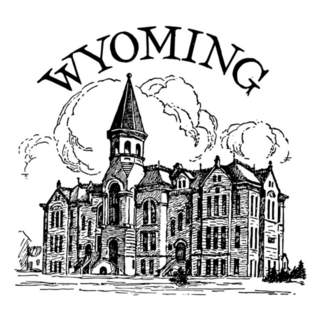 University Of Wyoming 1886 Sticker