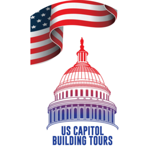 US Capitol Building Icon In Washington Dc Tours Sticker