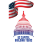 US Capitol Building Icon In Washington Dc Tours Sticker
